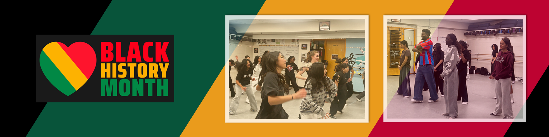Where Culture Moves Student Voice and Reflections in Black History Month CORP Banner